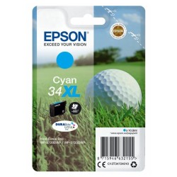 EPSON ink bar Singlepack "Golf" Cyan 34XL DURABrite Ultra Ink 10,8 ml, BAR 950 stran