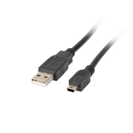 LANBERG USB MINI (M) na USB-A (M) 2.0 kabel 1,8m, černý (CANON) CAUSBK11CC0018BK