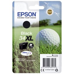 EPSON ink čer Singlepack "Golf" Black 34XL DURABrite Ultra Ink 16,3 ml. ČB 1100 stran