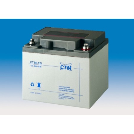 Fukawa CT 12-38 (12V 38Ah závit M6 životnost 5let)