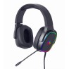 Gembird Sluchátka s mik GHS-SANPO-S300, gaming, USB 7.1, RGB LED
