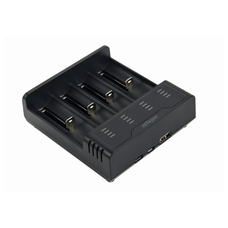 GEMBIRD Nabíječka BC-USB-02, 4ks, Ni-MH + Li-ion
