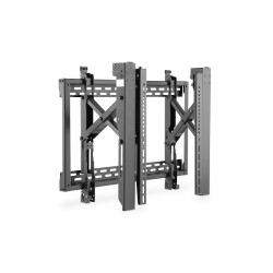 DIGITUS Výsuvný nástěnný držák pro video 45-70" obrazovky, max. 70 kg, otvor proti krádeži VESA 200x200, 300x200, 300x300