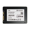 TRANSCEND SSD470K-I 2TB Industrial (3K P/E) SSD disk 2.5" SATA3, 3D TLC, Aluminium case, 560MB/s R, 520 MB/W, černý