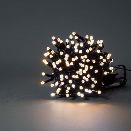 Nedis WIFILX01W200 SmartLife světelný řetěz | Tětiva | Wi-Fi | Teplá Bílá | 200 LED's | 20.0 m | Android / IOS