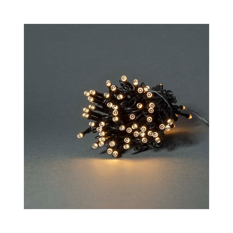 Nedis WIFILX01W50 SmartLife světelný řetěz | Tětiva | Wi-Fi | Teplá Bílá | 50 LED's | 5.00 m | Android / IOS