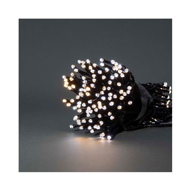 Nedis WIFILX02W200 SmartLife světelný řetěz | Tětiva | Wi-Fi | Teplé až chladné bílé | 200 LED's | 20.0 m | Android/IOS