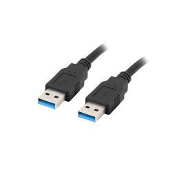 LANBERG USB-A M/M 3.0 kabel 1M černý