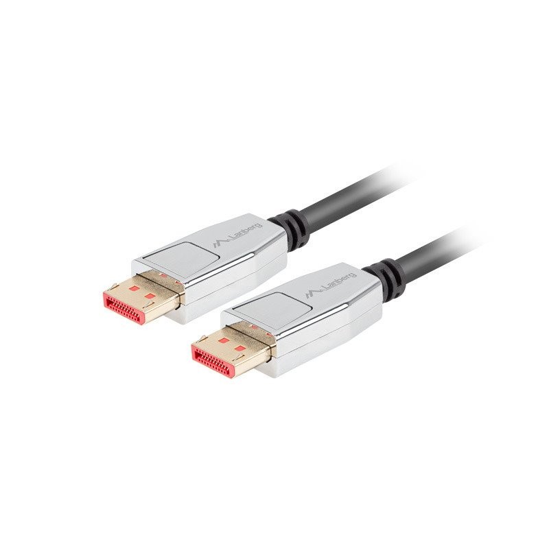 LANBERG Displayport M/M kabel 20 PIN V1.4 1M 8K 60HZ černý