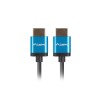 LANBERG HDMI M/M 2.0 kabel 1M 4K černý úzký