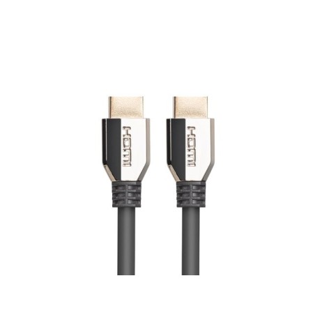 LANBERG Ultra High Speed HDMI 2.1 kabel, 48 Gbps, 8K@60Hz, 5K@120Hz, délka 0,5m, černý, zlacené konektory