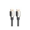 LANBERG Ultra High Speed HDMI 2.1 kabel, 48 Gbps, 8K@60Hz, 5K@120Hz, délka 0,5m, černý, zlacené konektory