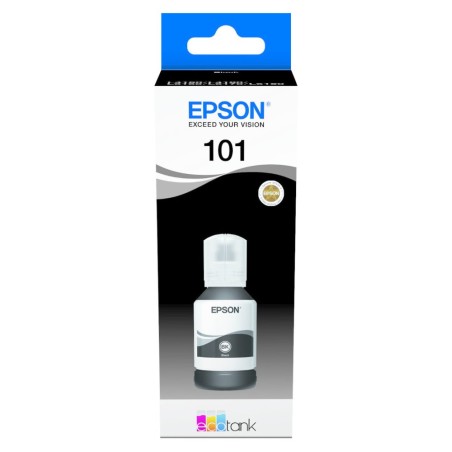 EPSON ink čer 101 EcoTank Black ink bottle 127 ml, ČB 7500 stran