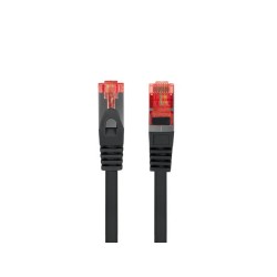 LANBERG Patch kabel CAT 6 S-FTP, AWG 26/7, LSZH, měď, černý, 2m
