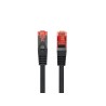 LANBERG Patch kabel CAT 6 S-FTP, AWG 26/7, LSZH, měď, černý, 2m