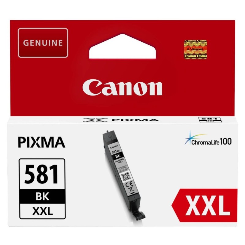 Canon CARTRIDGE CLI-581 XXL černá pro PIXMA TS615x, TS625x, TS635x, TR7550, TS815x (6 360 str.)