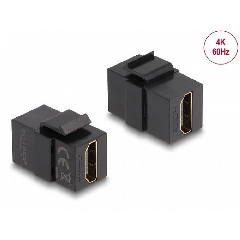 Delock Keystone modul HDMI samice HDMI samice černá