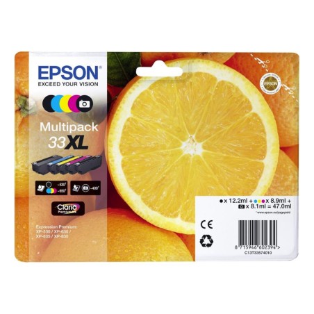 EPSON ink Multipack "Pomeranč" 5-colours 33XL Claria Premium Ink