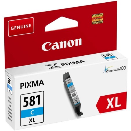 Canon CARTRIDGE PGI-580XL azurová pro PIXMA TS615x, TS625x, TS635x, TR7550, TS815x (519 str.)
