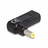 Delock Adaptér na kabel na nabíjení laptopu, ze zásuvky USB Type-C na zástrčku 5,5 x 2,5 mm, úhlový 90