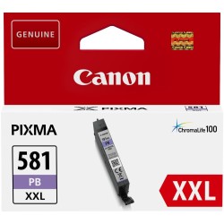 Canon CARTRIDGE CLI-581 XXL foto modrá pro PIXMA TS615x, TS625x, TS635x, TR7550, TS815x (9 140 str.)