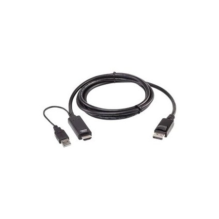 ATEN True 4K 1.8M HDMI to DisplayPort Cable