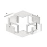 Lanberg Rack Cabinet 19" Wall-Mounted 6U 570X600 Fast Assembly (Flat Pack) Grey