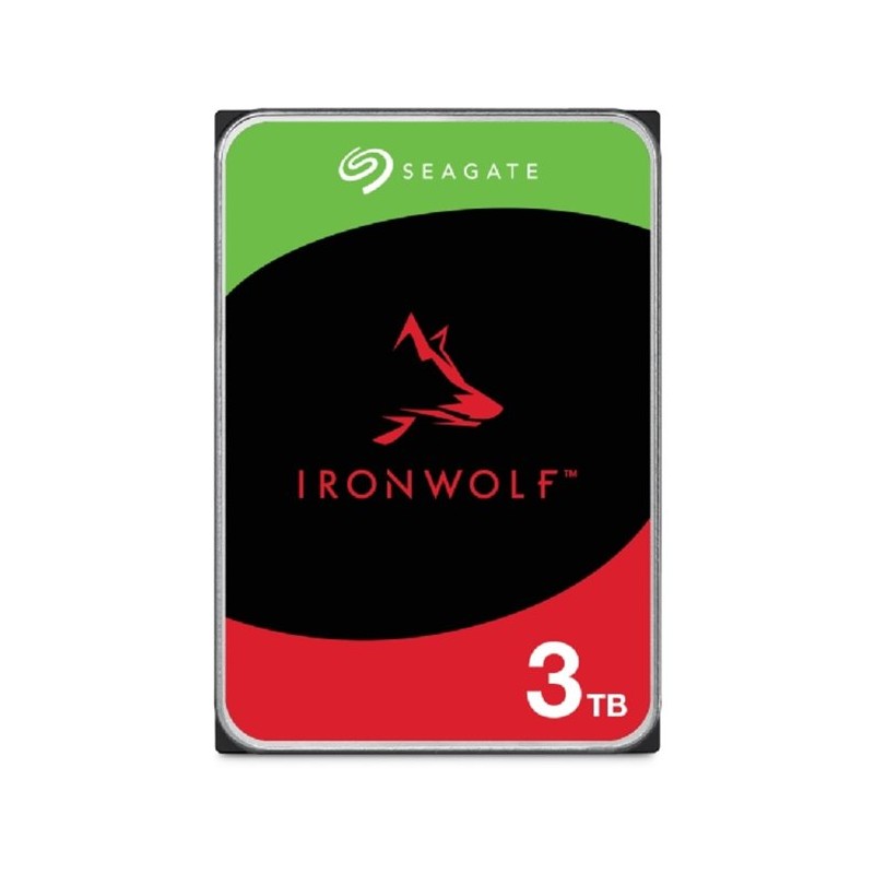 Seagate IronWolf, NAS HDD, 3TB, 3.5", SATAIII, 256MB cache, 5.400RPM