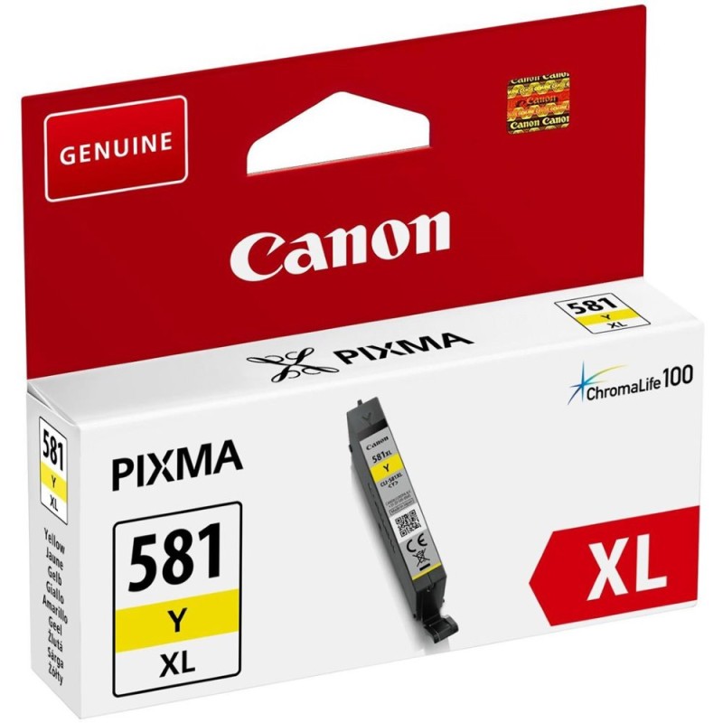 Canon CARTRIDGE PGI-580XL žlutá pro PIXMA TS615x, TS625x, TS635x, TR7550, TS815x (518 str.)
