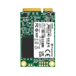 TRANSCEND MSA372I 64GB Industrial SSD disk mSATA, SATA III (MLC), 550MB/s R, 450MB/s W