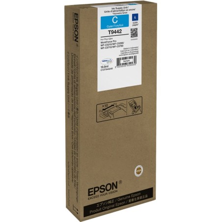 EPSON ink bar WF-C5xxx Series Ink Cartridge L Cyan 19,9 ml, BAR 3000 stran