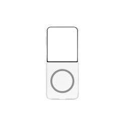 Samsung Průhledný kryt s magnetickým úchytem Flip7 Transparent