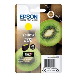 EPSON ink bar Singlepack "Kiwi" Yellow 202 Claria Premium Ink 4,1 ml, BAR 300 stran