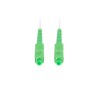 LANBERG optický patch cord SM SC/APC-SC/APC simplex 35m LSZH G657A2 průměr 3mm, barva bílá