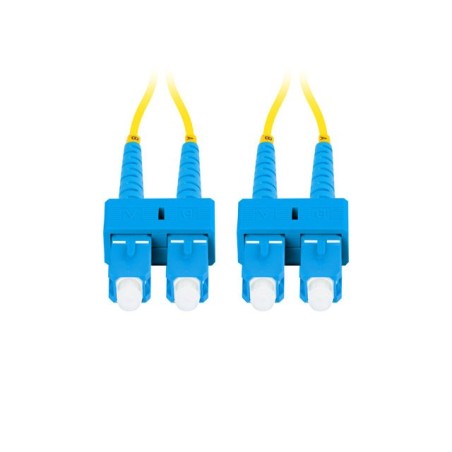 LANBERG optický patch cord SM SC/UPC-SC/UPC duplex 2m LSZH G657A1 průměr 3mm, barva žlutá