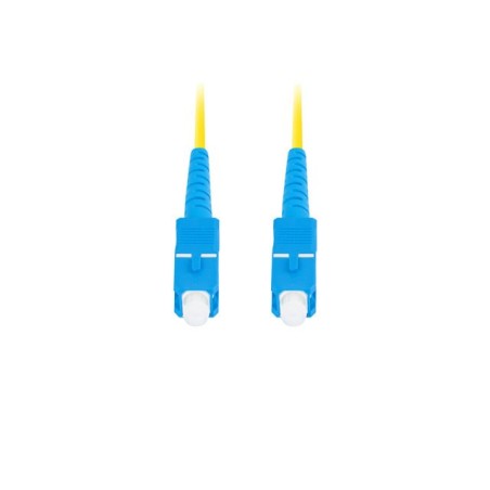 LANBERG optický patch cord SM SC/UPC-SC/UPC simplex 5m LSZH G657A1 průměr 3mm, barva žlutá
