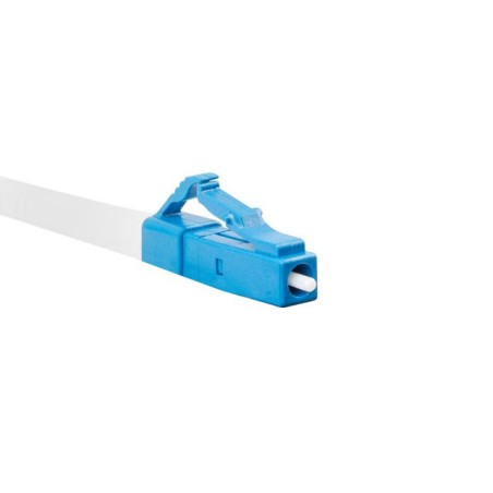 LANBERG optický patch cord SM LC/UPC-LC/UPC simplex 1m LSZH G657A1 průměr 3mm, barva žlutá