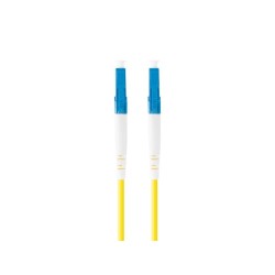 LANBERG optický patch cord SM LC/UPC-LC/UPC simplex 2m LSZH G657A1 průměr 3mm, barva žlutá