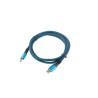 Lanberg USB-C M/M 4.0 kabel 1.2m 100W 8K 30Hz modro-černá