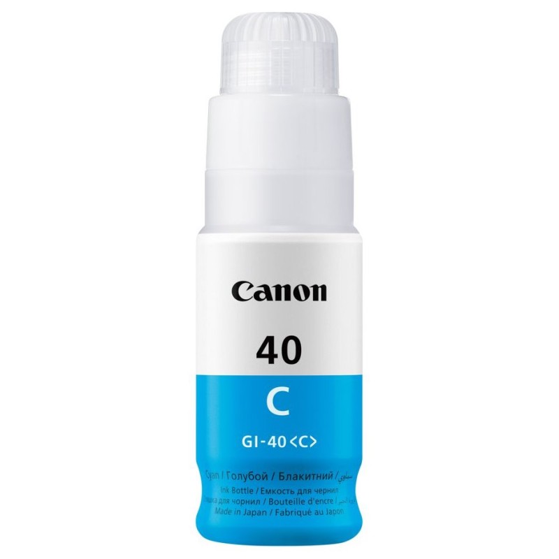 Canon Cartridge GI-40 C azurová pro PIXMA GM2040, G6040, G5040 (7 700 str.)