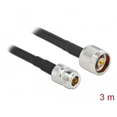 Delock Anténní kabel N samec na N samice LMR/CFD300 3 m low loss