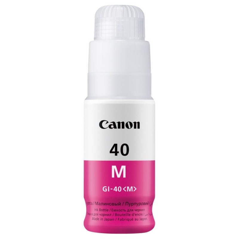 Canon Cartridge GI-40 M purpurová pro PIXMA GM2040, G6040, G5040 (7 700 str.)