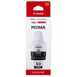 Canon BJ INK GI-50 PG Black Ink Bottle pro Canon PIXIMA G7050,G6050,G5050,GM4040 GM4050,GM2050 (6000 str.)