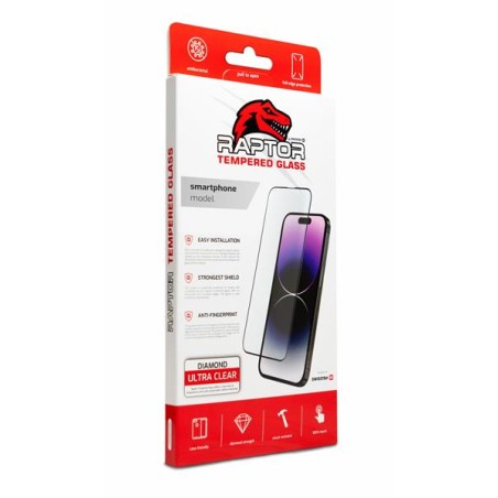 Swissten Raptor Diamond Ultra Clear 3D Temperované Sklo Google Pixel 6A černé