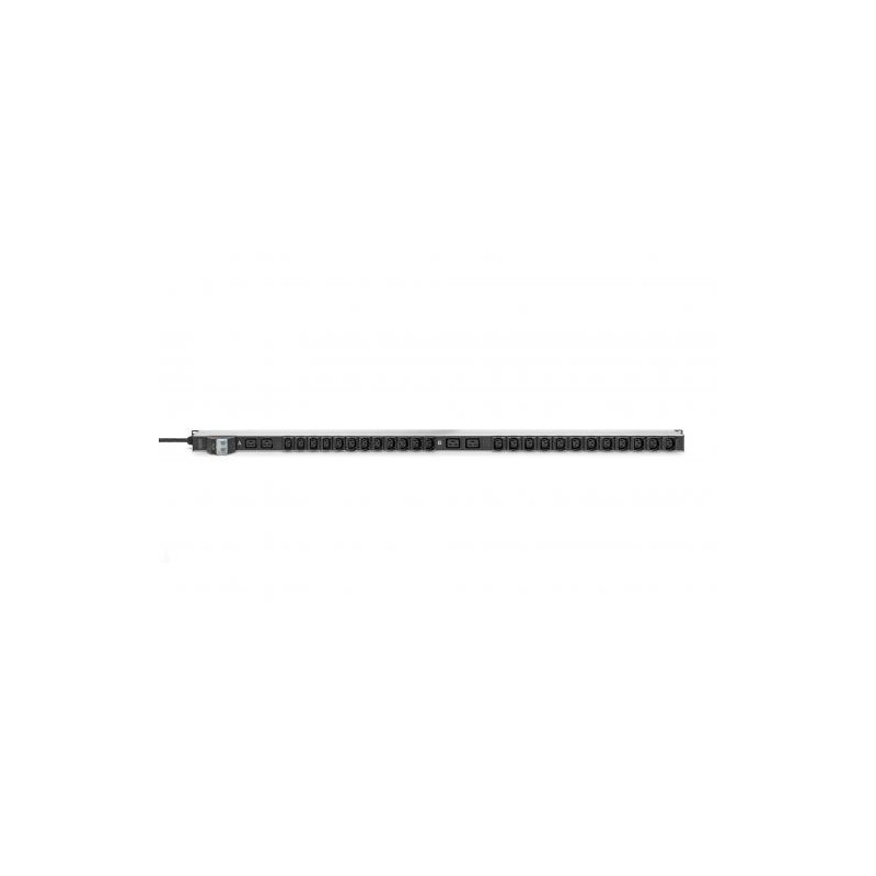 DIGITUS IT BASIC PDU, Vertikální, 32A, 24 x C13, 4 x C19 IT ZÁKLADNÍ PDU, vertikální, 32A, 24 x C13, 4 x C19