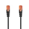 Nedis CCGL85200BK20 - Síťový Kabel Cat 6 U/UTP | RJ45 Zástrčka – RJ45 Zástrčka | 2 m | Černá
