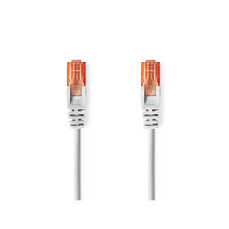 Nedis CCGL85200GY50 - Síťový Kabel Cat 6 U/UTP | RJ45 Zástrčka – RJ45 Zástrčka | 5 m | Šedá
