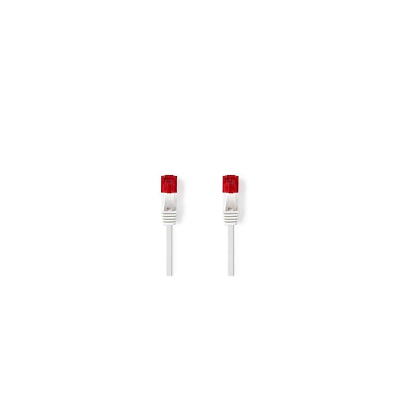 Nedis CCGL85330WT20 - Síťový Kabel Cat 6 S/FTP | RJ45 Zástrčka – RJ45 Zástrčka | 2 m | Bílá
