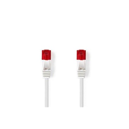 Nedis CCGL85330WT20 - Síťový Kabel Cat 6 S/FTP | RJ45 Zástrčka – RJ45 Zástrčka | 2 m | Bílá