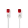 Nedis CCGL85330WT20 - Síťový Kabel Cat 6 S/FTP | RJ45 Zástrčka – RJ45 Zástrčka | 2 m | Bílá